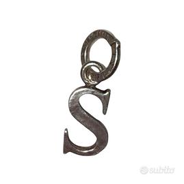 Giovanni Raspini Charm Lettera Logo S Argento 925