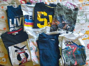 Stock 8 magliette manica lunga 