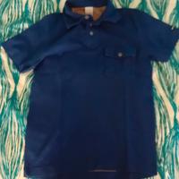 Nike polo originale blu vintage rara tg.S
