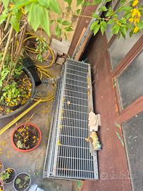 Gradini della scala zincati 