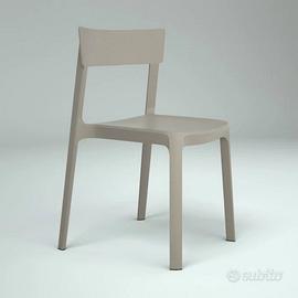 SEDIE SKIN CONNUBIA TORTORA OPACO