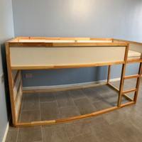 Letto Kura ikea + materasso Malfors