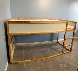 Letto Kura ikea + materasso Malfors