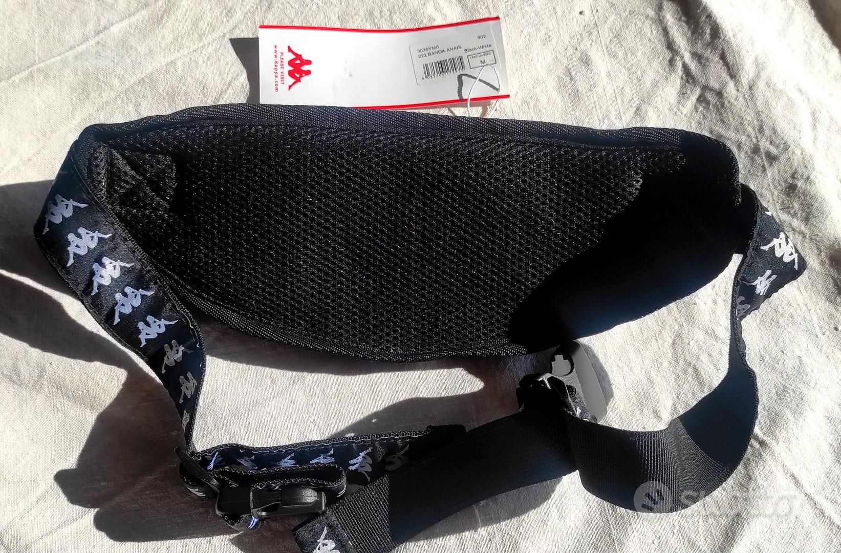 Marsupio KAPPA 222 BANDA ANAIS BLACK WHITE Abbigliamento e Accessori In vendita a Cuneo