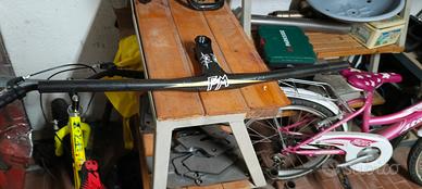 manubrio carbonio integrale mtb