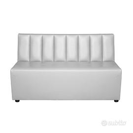 Divanetto lounge bar in ecopelle ignifuga