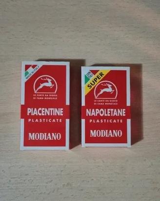 Carte da gioco piacentine e napoletane originali