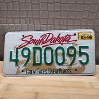 Targa Auto South Dakota U.S.A. '96 da Collezione