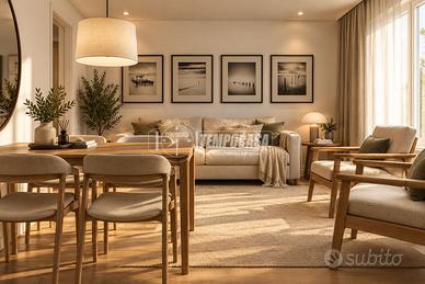 APPARTAMENTO IN BIFAMILIARE,CON GIARDINO PRIVATO,
