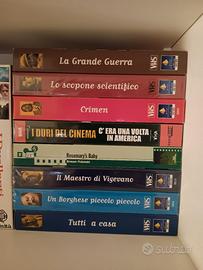  70 film  capolavori celebri in cassette VHS