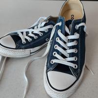 converse all star n. 38 blu jeans 