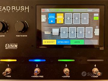 Headrush Gigboard con Pedale e Hard Case