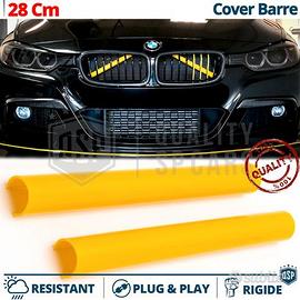 COVER Barre Radiatore per Bmw GIALLE 28CM Listelli