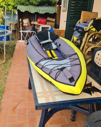 kayak gonfiabile monoposto 