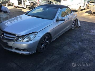 RICAMBI Mercedes A207 2.2 170Cv CABRIO 2011