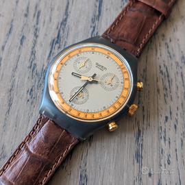 Orologio Swatch Chrono SCM 100 Goldfinger 