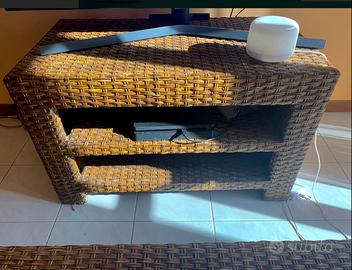 Tavolino e porta tv etnico