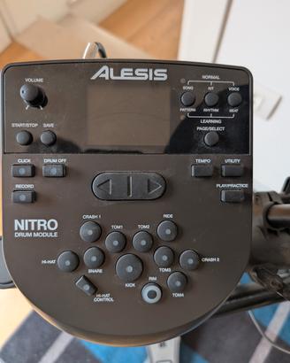 Alesis nitro batteria elettrica 