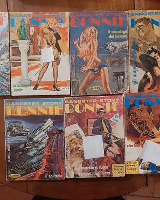 BONNIE Ediperiodici. Lotto di 7. 1975-1981