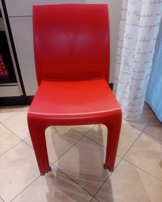 sedie rosse