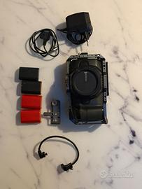 Blackmagic pocket cinema 6k + cage tilta