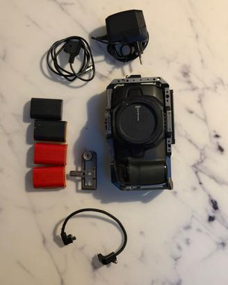 Blackmagic pocket cinema 6k + cage tilta