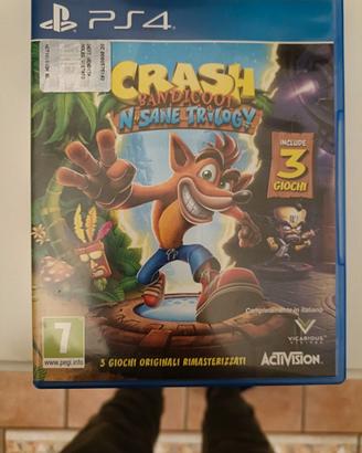 Cras Bandicoot insane Trilogy ps4