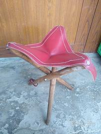 Sgabello Tripode Richiudibile