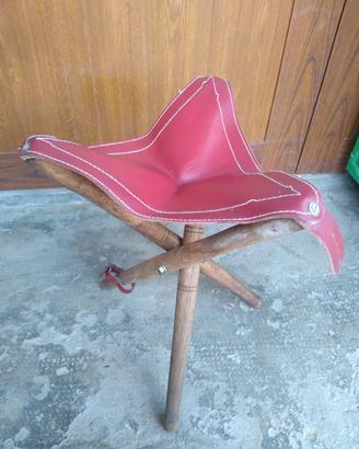 Sgabello Tripode Richiudibile