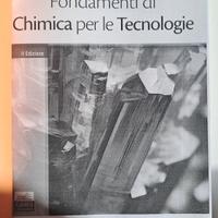 Libro fondamenti di chimica per le tecnologie 