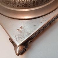 Lampada antica in argento