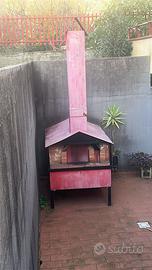 Forno da esterno in ferro