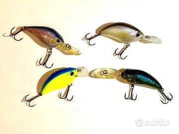Set 4 Crankbait JDM – O.S.P, Lucky Craft, Yo-Zuri