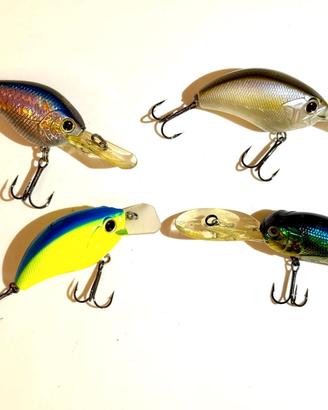 Set 4 Crankbait JDM – O.S.P, Lucky Craft, Yo-Zuri