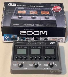 Zoom G3 Guitar Effects & Amp Simulator