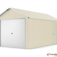 Prefabbricato box cantiere  360x610 avorio