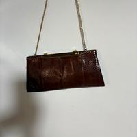 Borsa vintage, in vero pitone