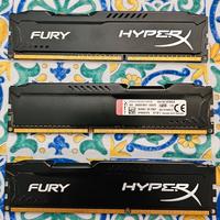 Fury HyperX Ram 12gb