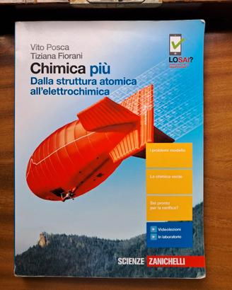 Libro Chimica "Chimica più", ISBN: 9788808654939