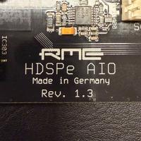 RME HDSPe AIO – Completa di cavi – Perfetta –