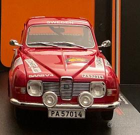 Modellino auto 1/18 Saab 96 V4  Rally 1973