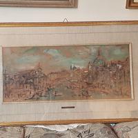 Quadro Filippo de Pisis Venezia Canal Grande