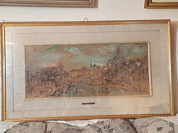 Quadro Filippo de Pisis Venezia Canal Grande