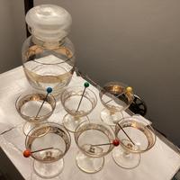 Set bicchieri vintage