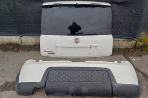 Paraurti posteriore e portellone Fiat Panda 100Hp