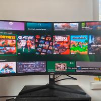 Monitor curvo 34 pollici Hdr10 4K
