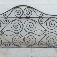 letto fine 800 in ferro battuto 