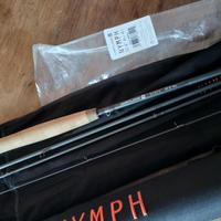 Canna pesca mosca Cortland + mulinello Crown NUOVI