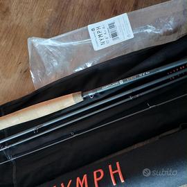 Canna pesca mosca Cortland + mulinello Crown NUOVI