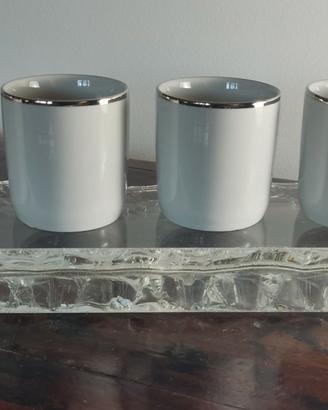 Set 12 Tazzine Caffè Tognana – Porcellana Bianca